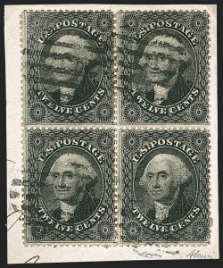 Sale 1187, Lot 92, 1857-60 Issue (Scott 18-39)