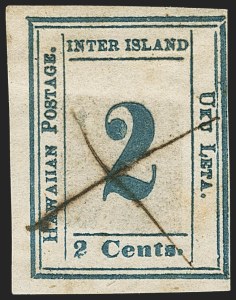 Sale 1192, Lot 1004, Hawaii: Kamehameha III Issues thru Numerals