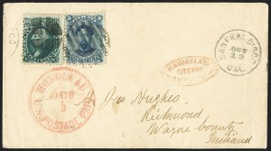 Sale 1192, Lot 1032, Hawaii: 1869 thru Later Issues