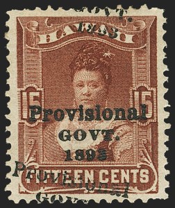 Sale 1192, Lot 1037, Hawaii: 1869 thru Later Issues