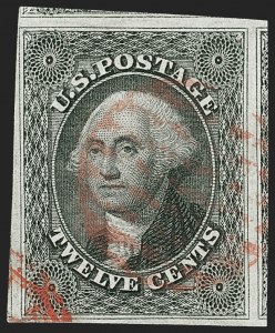 Sale 1192, Lot 104, 1851-56 Issue (Scott 5-17)