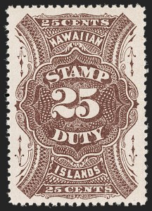 Sale 1192, Lot 1044, Hawaii: 1869 thru Later Issues