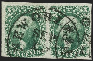 Sale 1192, Lot 105, 1851-56 Issue (Scott 5-17)