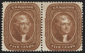 Sale 1192, Lot 127, 1857-60 Issue (Scott 18-39)