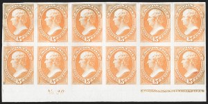 Sale 1192, Lot 13, Essays, Proofs and Specimens