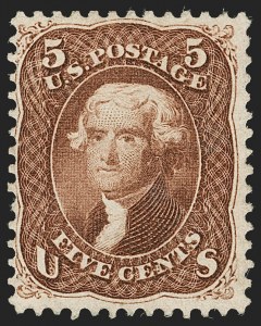 Sale 1192, Lot 169, 1861-66 Issue (Scott 56-78)