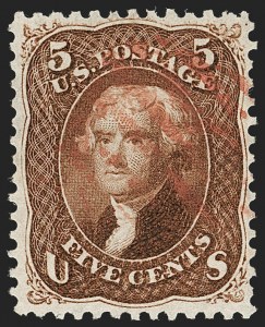 Sale 1192, Lot 170, 1861-66 Issue (Scott 56-78)