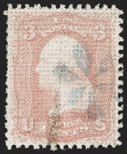 Sale 1192, Lot 174, 1867-68 Grilled Issue (Scott 79-101)