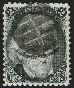Sale 1192, Lot 176, 1867-68 Grilled Issue (Scott 79-101)