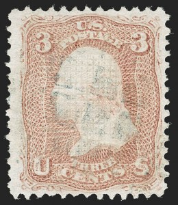 Sale 1192, Lot 178, 1867-68 Grilled Issue (Scott 79-101)
