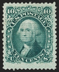Sale 1192, Lot 187, 1867-68 Grilled Issue (Scott 79-101)