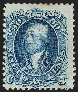 Sale 1192, Lot 194, 1867-68 Grilled Issue (Scott 79-101)