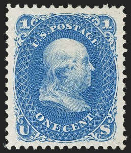 Sale 1192, Lot 197, 1875 Re-Issue of 1861-66 Issue (Scott 102-111)