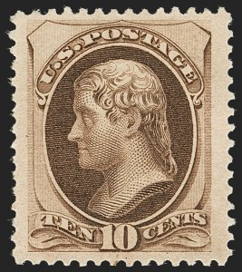 Sale 1192, Lot 265, 1879-88 American Bank Note Co. Issues (Scott 182-218)