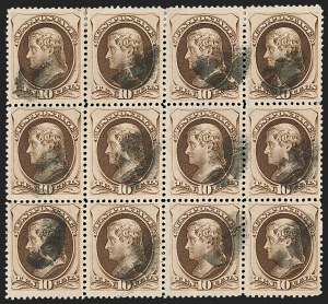 Sale 1192, Lot 267, 1879-88 American Bank Note Co. Issues (Scott 182-218)