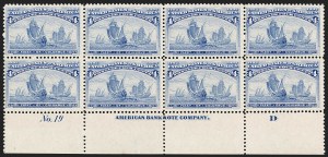 Sale 1192, Lot 297, 1893 Columbian Issue (Scott 230-245)