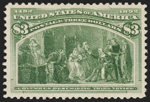 Sale 1192, Lot 313, 1893 Columbian Issue (Scott 230-245)