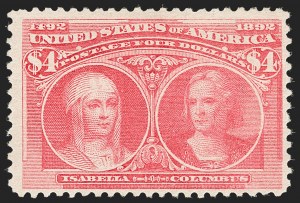 Sale 1192, Lot 320, 1893 Columbian Issue (Scott 230-245)