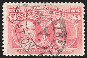 Sale 1192, Lot 322, 1893 Columbian Issue (Scott 230-245)