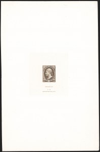 Sale 1192, Lot 33, Essays, Proofs and Specimens