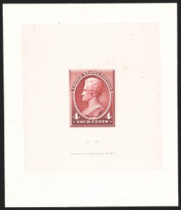 Sale 1192, Lot 35, Essays, Proofs and Specimens