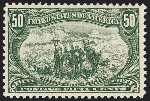 Sale 1192, Lot 354, 1898 Trans-Mississippi Issue (Scott 285-293)