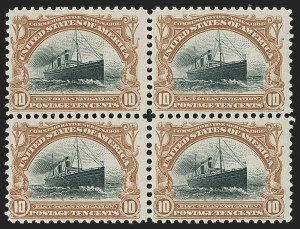 Sale 1192, Lot 370, 1901 Pan-American Issue (Scott 294-299)