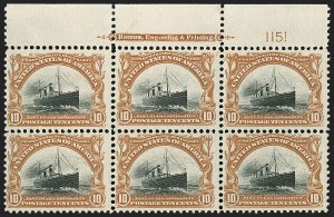 Sale 1192, Lot 380, 1901 Pan-American Issue (Scott 294-299)