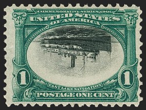 Sale 1192, Lot 381, 1901 Pan-American Issue, Inverts (Scott 294a, 295a, 296a)