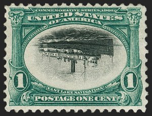 Sale 1192, Lot 385, 1901 Pan-American Issue, Inverts (Scott 294a, 295a, 296a)