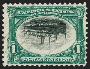 Sale 1192, Lot 386, 1901 Pan-American Issue, Inverts (Scott 294a, 295a, 296a)
