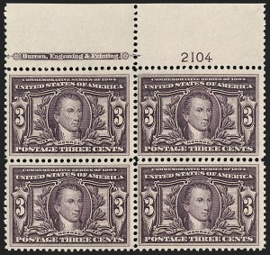 Sale 1192, Lot 409, 1904 Louisiana Purchase, 1907 Jamestown Issues (Scott 323-330)