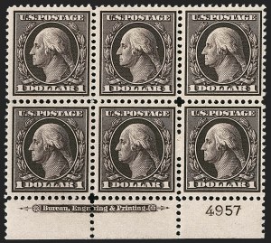 Sale 1192, Lot 414, 1908-10 Washington-Franklin Issues (Scott 331-356)