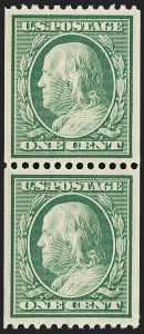 Sale 1192, Lot 416, 1908-10 Washington-Franklin Issues (Scott 331-356)