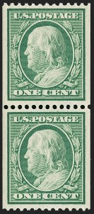 Sale Number 1192, Lot Number 417, 1908-10 Washington-Franklin Issues (Scott 331-356)