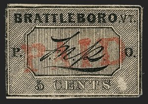 Sale 1192, Lot 42, Postmasters' Provisionals