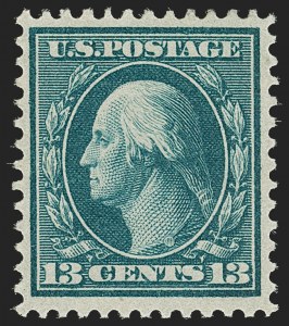 Sale 1192, Lot 445, 1909 Bluish Paper Issue (Scott 357-366)