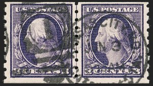 Sale 1192, Lot 468, 1910-13 Washington-Franklin Issue (Scott 374-396)