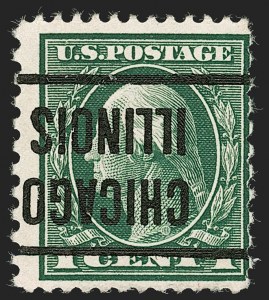 Sale 1192, Lot 483, 1912-14 Washington-Franklin Issue, incl. compound Perforations (Scott 405-423D)