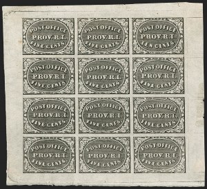 Sale 1192, Lot 49, Postmasters' Provisionals