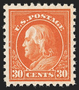 Sale 1192, Lot 493, 1913-15 Washington-Franklin Issues (Scott 424-461)