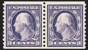 Sale 1192, Lot 500, 1913-15 Washington-Franklin Issues (Scott 424-461)