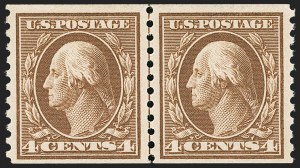 Sale 1192, Lot 504, 1913-15 Washington-Franklin Issues (Scott 424-461)