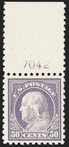 Sale 1192, Lot 539, 1916-17 Issues (Scott 462-480)