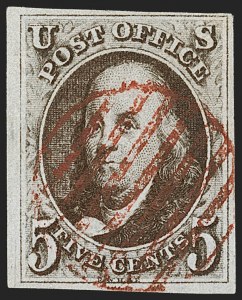 Sale 1192, Lot 56, 1847 Issue (Scott 1-2)