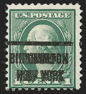 Sale 1192, Lot 601, 1918-22 Offset and Rotary Issues (Scott 525-550)