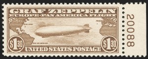Sale 1192, Lot 674, Air Post, Graf Zeppelin Issue (Scott C13-C15)
