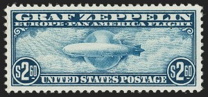 Sale Number 1192, Lot Number 680, Air Post, Graf Zeppelin Issue (Scott C13-C15)