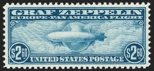 Sale Number 1192, Lot Number 682, Air Post, Graf Zeppelin Issue (Scott C13-C15)