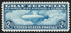 Sale Number 1192, Lot Number 683, Air Post, Graf Zeppelin Issue (Scott C13-C15)